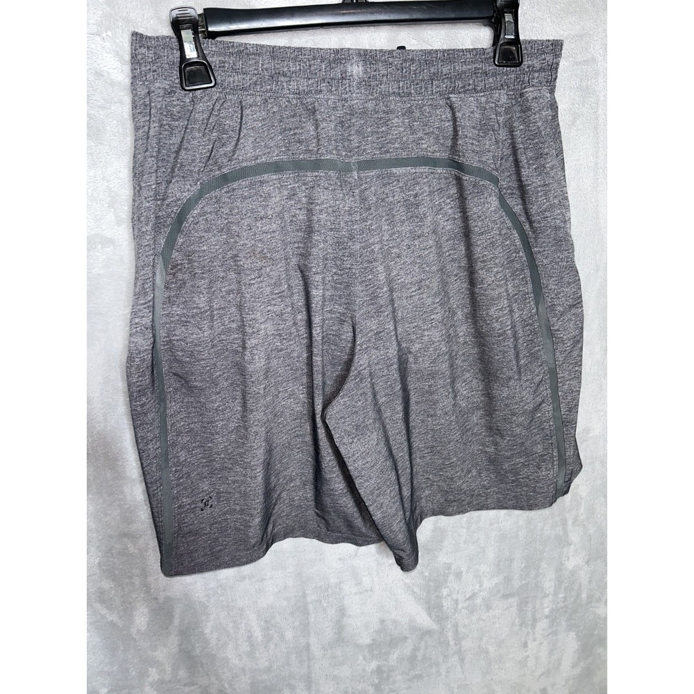 Lululemon Pace Breaker Shorts Mens Medium Heather Gray Running Activewear Lined
